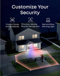 Eufy PoE Cam S4 16MP Triple-Lens PTZ Security Camera