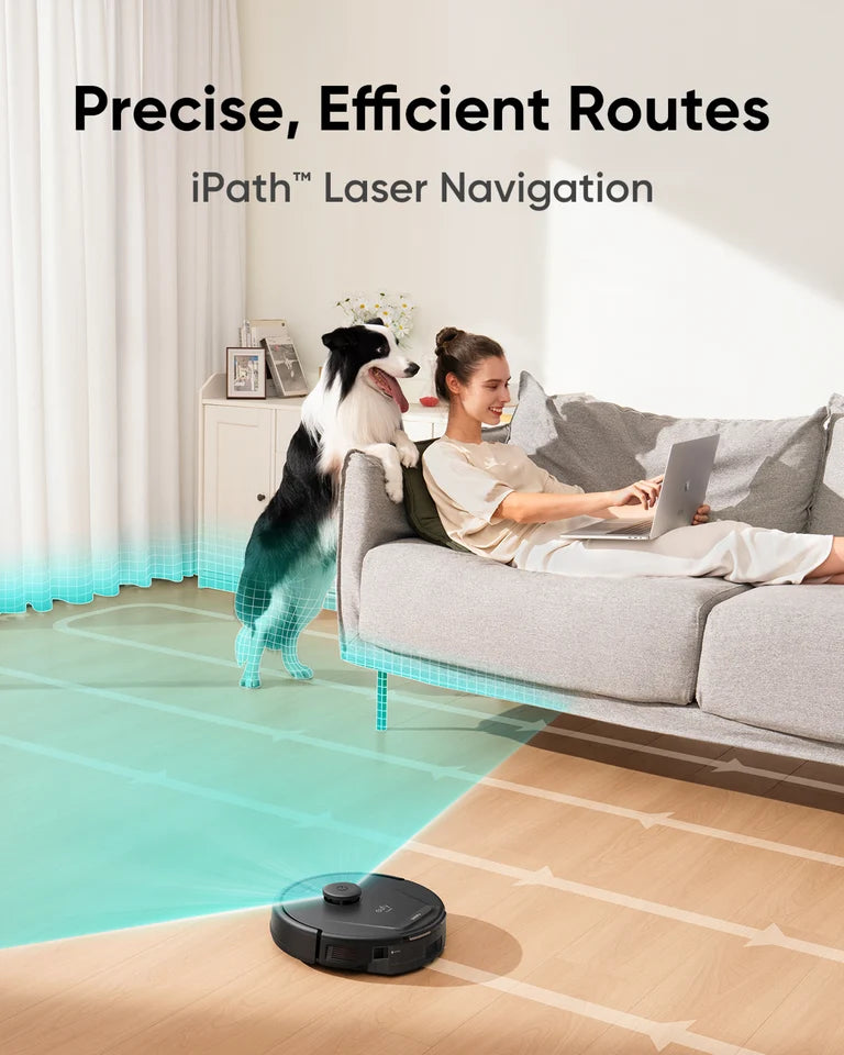 Eufy L60 Hybrid 5,000 Pa LiDAR Robot Vacuum & Mop