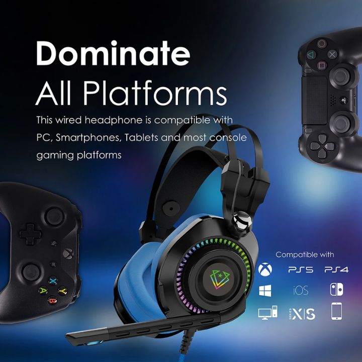 Vertux Bogota 50mm RGB Gaming Headset