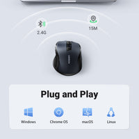Ugreen MU006 4000DPI Silent Wireless Mouse