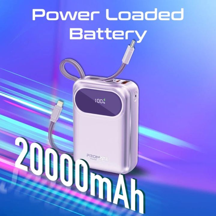 Promate PowerPod-20 20000mAh 35W Power Bank