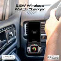 Promate MagDrive-Trio 15W 3-in-1 Car Charger