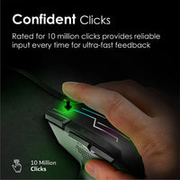 Vertux Kryptonite 10000 DPI Wired Gaming Mouse
