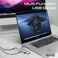 Promate LinkHub-5X 4K 100W USB-C Hub