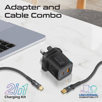 Promate PowerPort 25CC 25W Charger with Cable