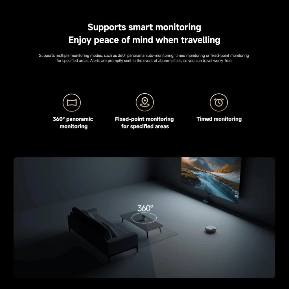Xiaomi Mi Smart Camera C700 UK, 8 MP Ultra-HD, Wi-Fi 6