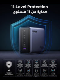 UGREEN X759 500W 6-Port GaN Desktop Charger