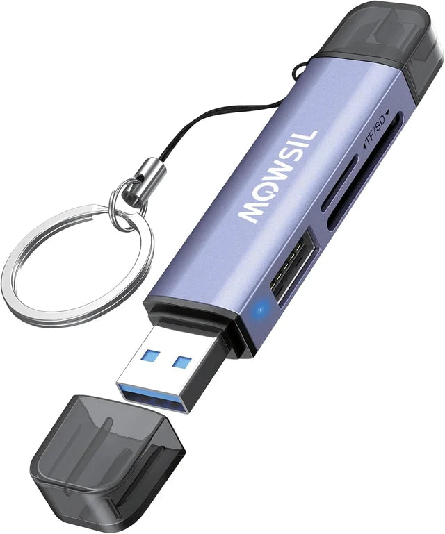 Mowsil MOCRD3 3-In-1 SD Card Reader