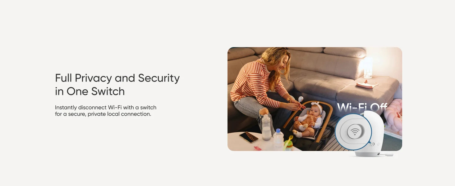 eufy E21 5" Smart Video Baby Monitor with 4K Pan-Tilt Camera