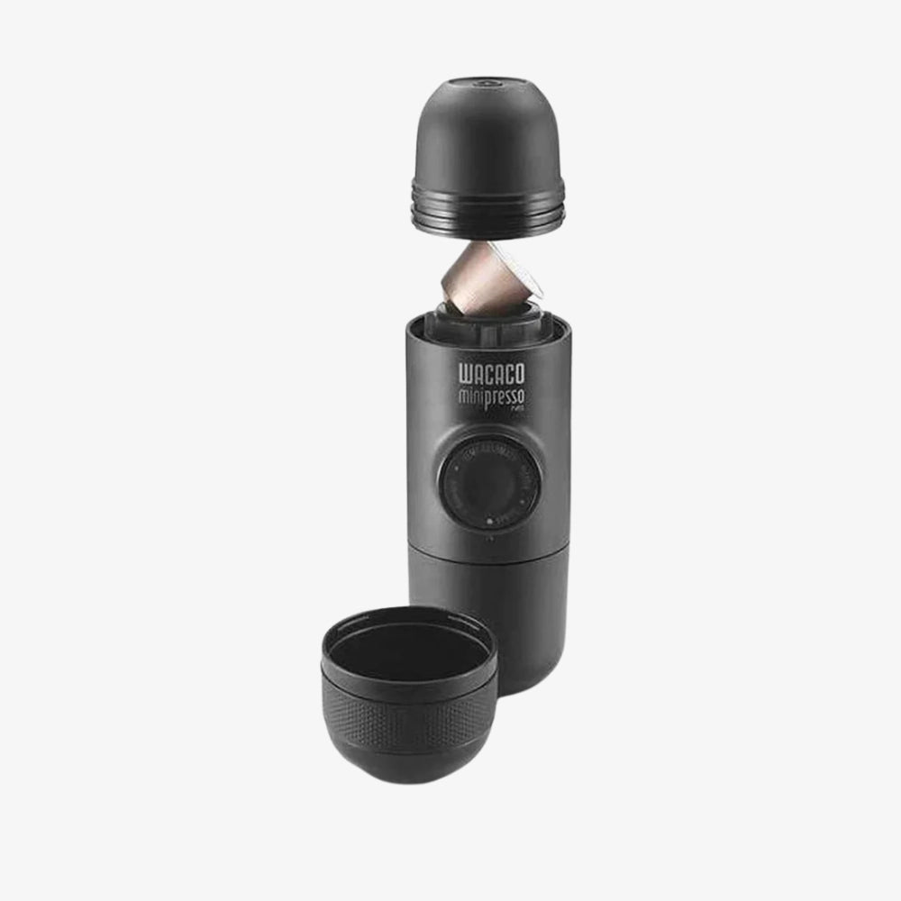 WACACO Minipresso NS – Portable Espresso Maker for Ground Coffee & Capsules