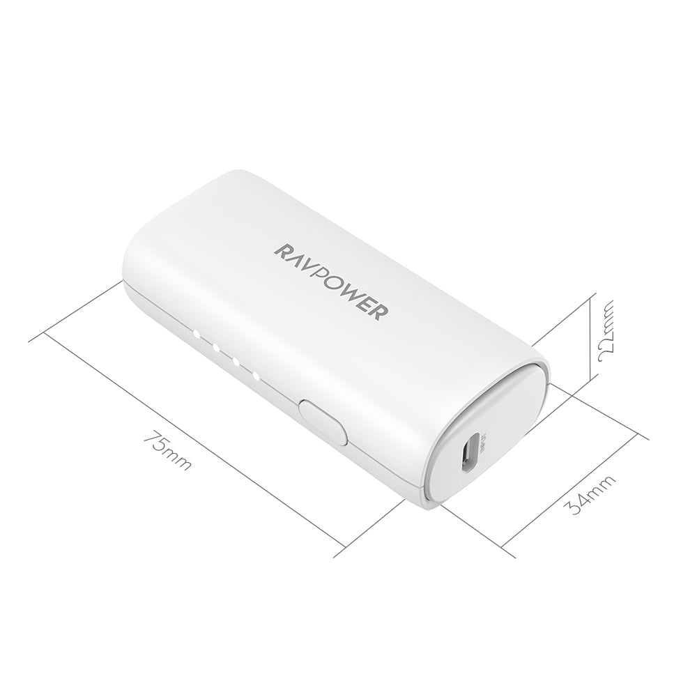 RAVPower RP-PB168 3350mAh iSmart Portable Power Bank