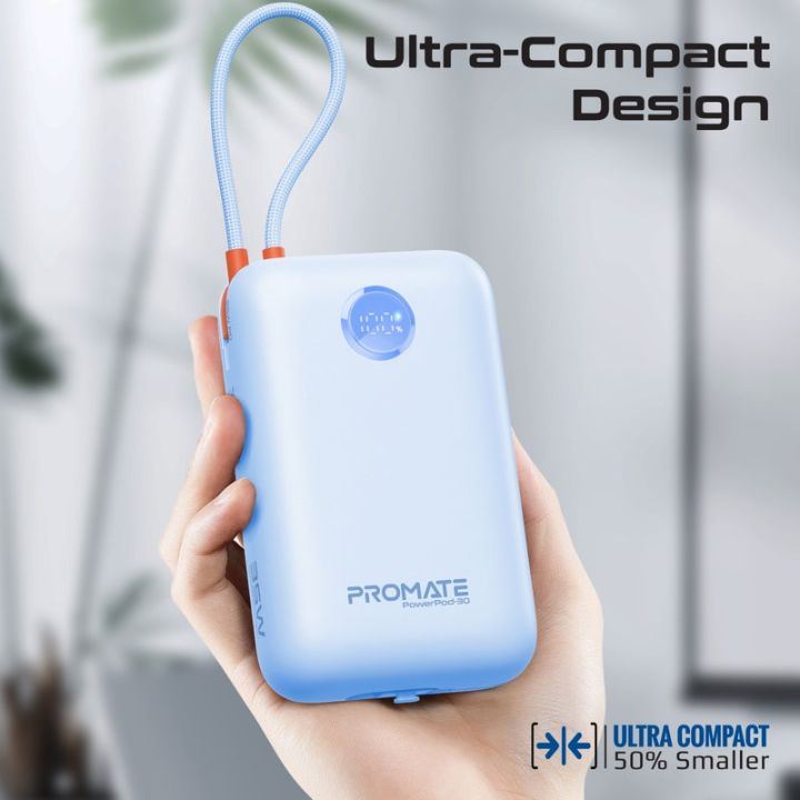 Promate PowerPod-30 30000mAh 35W Power Bank