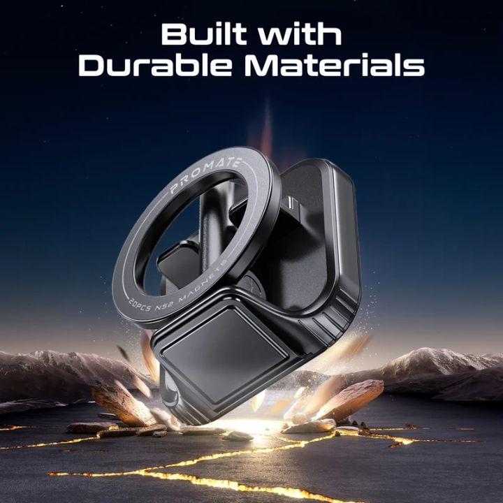 Promate MagHook 360° Magnetic Clip-On Mount