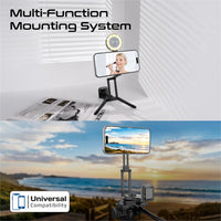 Promate Axon-Ultra Magnetic Smartphone Mount with LED Light