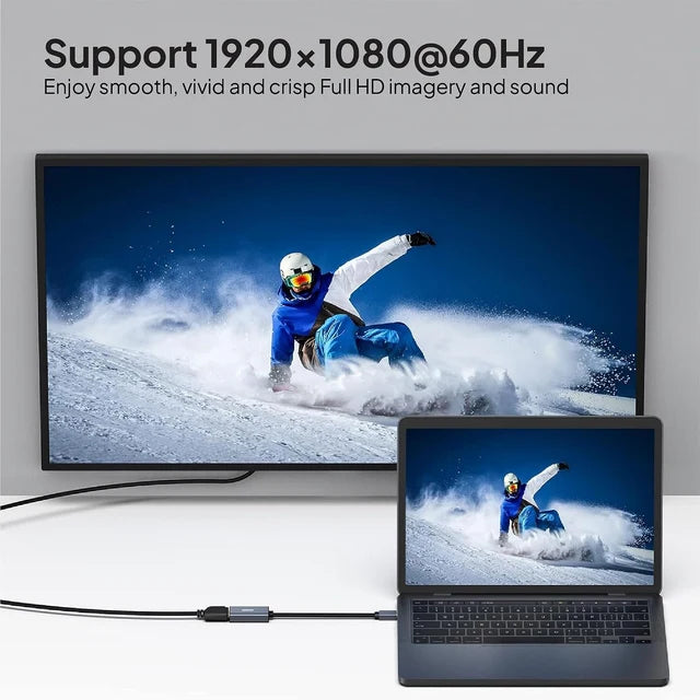 Mowsil MOMDH Mini DisplayPort To HDMI Adapter
