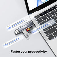 Mowsil MOCRD3 3-In-1 SD Card Reader