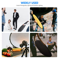 Neewer 10071555 5-in-1 Collapsible Oval Light Reflector