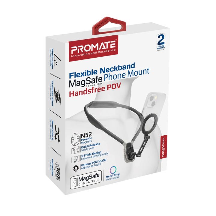 Promate MagView MagSafe Neck Phone Mount