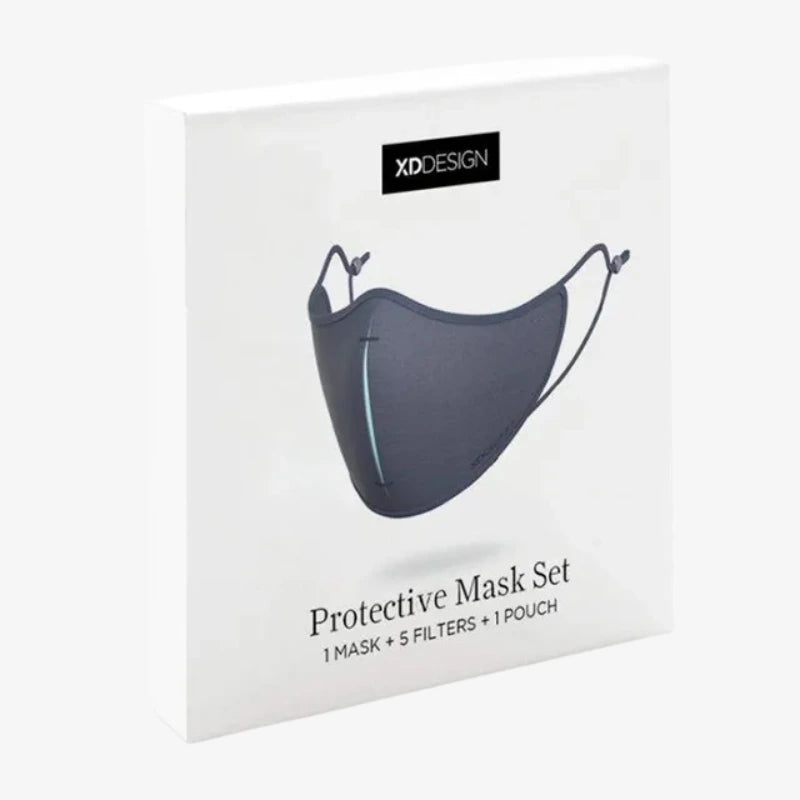 XD Design ViralOff Protection Mask Set (1 Mask, 5 Filters, 1 Pouch)