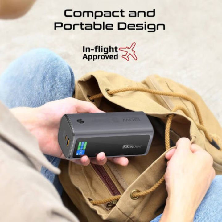 Promate Titan-130RC 20000mAh 130W Power Bank