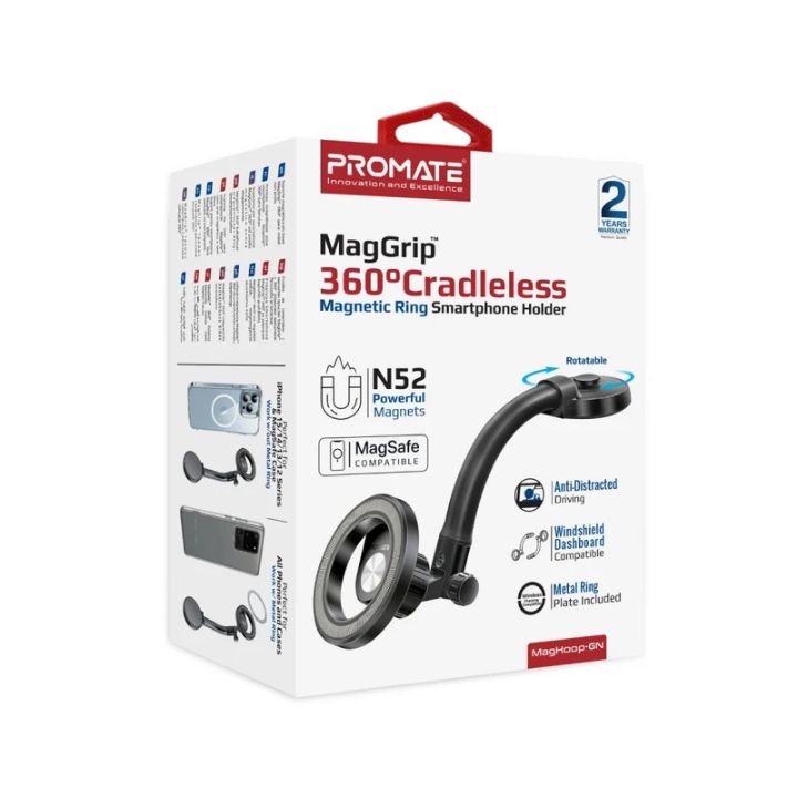 Promate MagHoop-GN Gooseneck Magnetic Car Mount