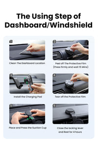 UGREEN CD345 Magnetic Car Wireless Charger