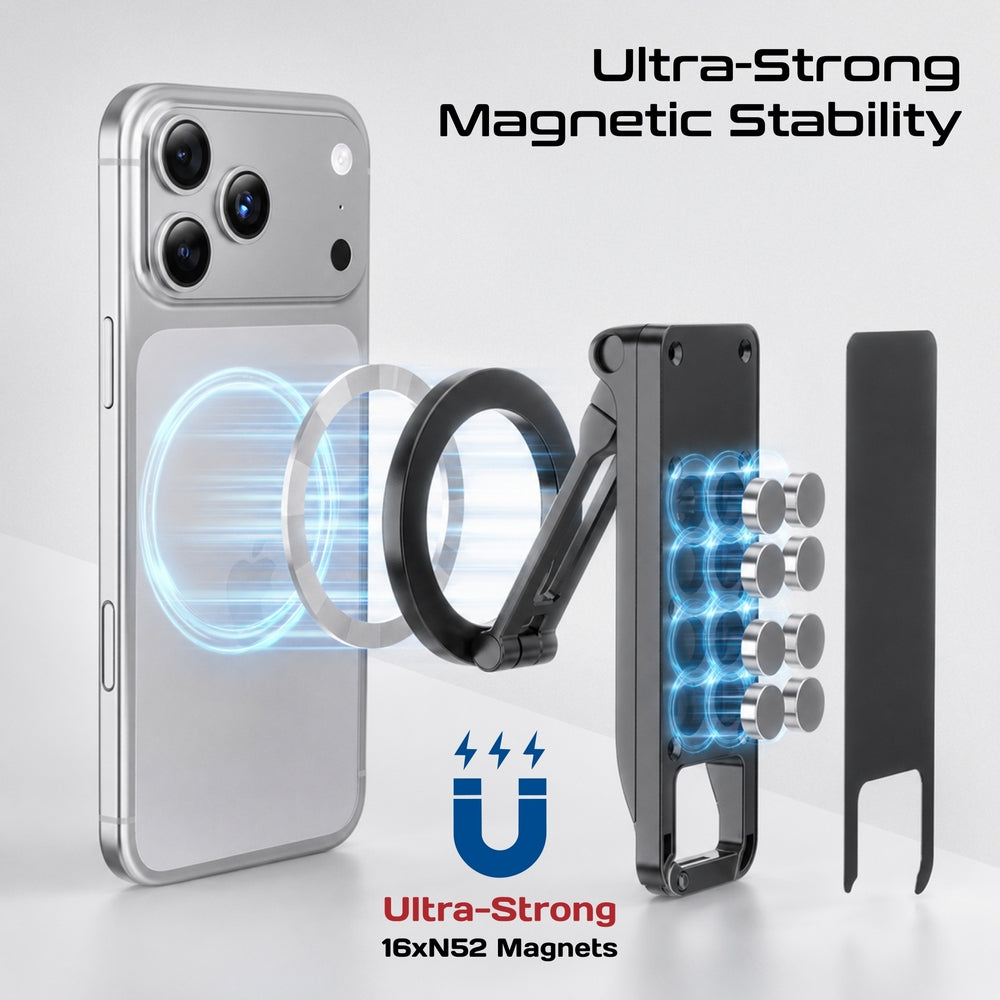 Promate Axon-Go Magnetic Smartphone Mount and Stand