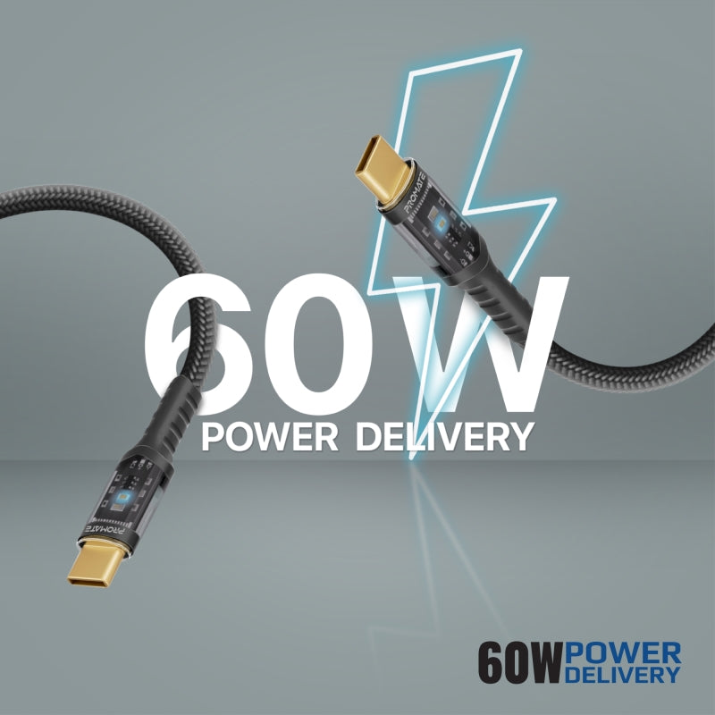 Promate PowerPort 25CC 25W Charger with Cable