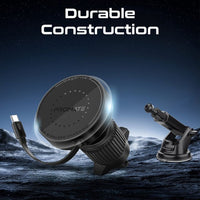 Promate MagDrive-R 15W Retractable Car Charger
