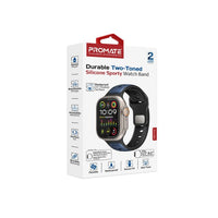 Promate SiliBand-DC Two-Tone Silicone Apple Watch Band