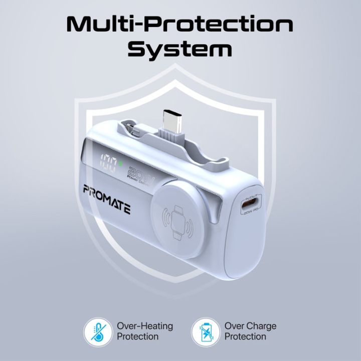 Promate PowerUp-Trio 5000mAh 20W Power Bank