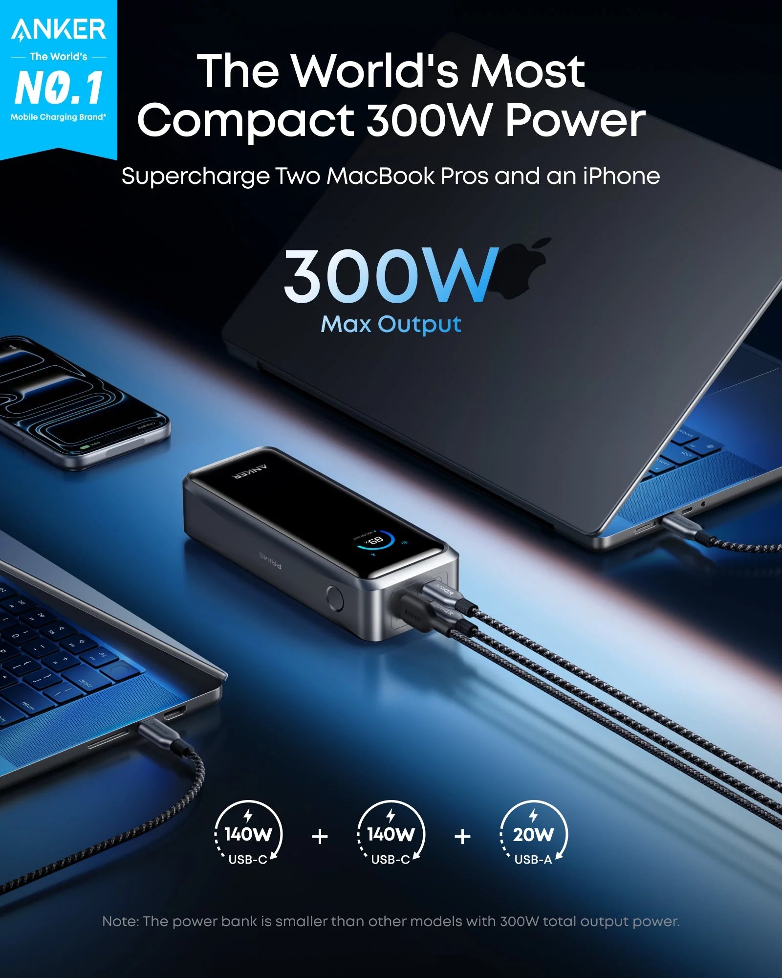 Anker Prime 26,250mAh 300W Power Bank