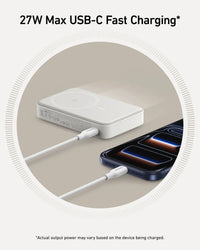 Anker A1654 MagGo 10K Magnetic Wireless Power Bank