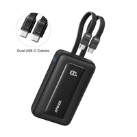Anker Zolo A1680 10K Power Bank with Dual USB-C Cables