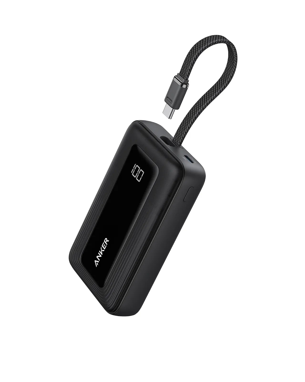 Anker Power Bank 10K 30W with Built-In USB-C Cable