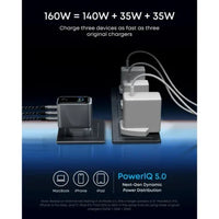 Anker Prime Charger 160W 3-Port Smart Display