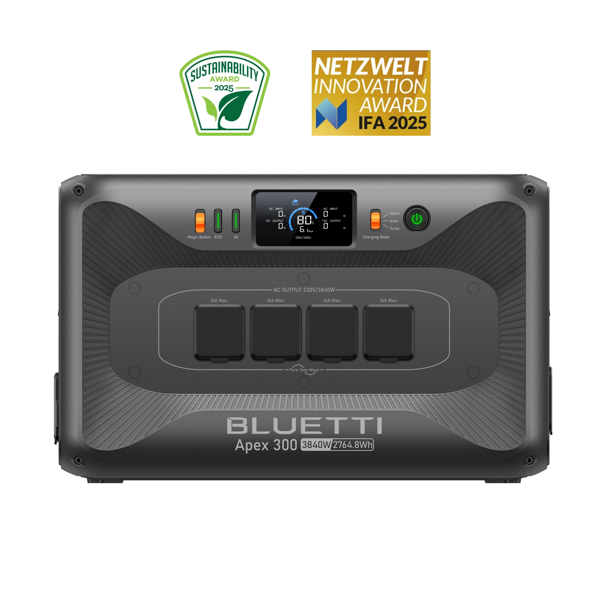 Bluetti Apex 300 3800W 2760Wh Portable Power Station