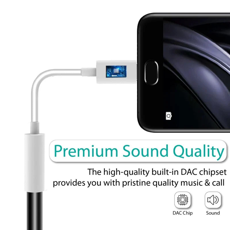 Promate AUXLink C USB C to 3.5mm AUX Adapter