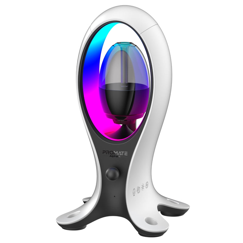 Promate Alpha X RGB Speaker Headphone Stand