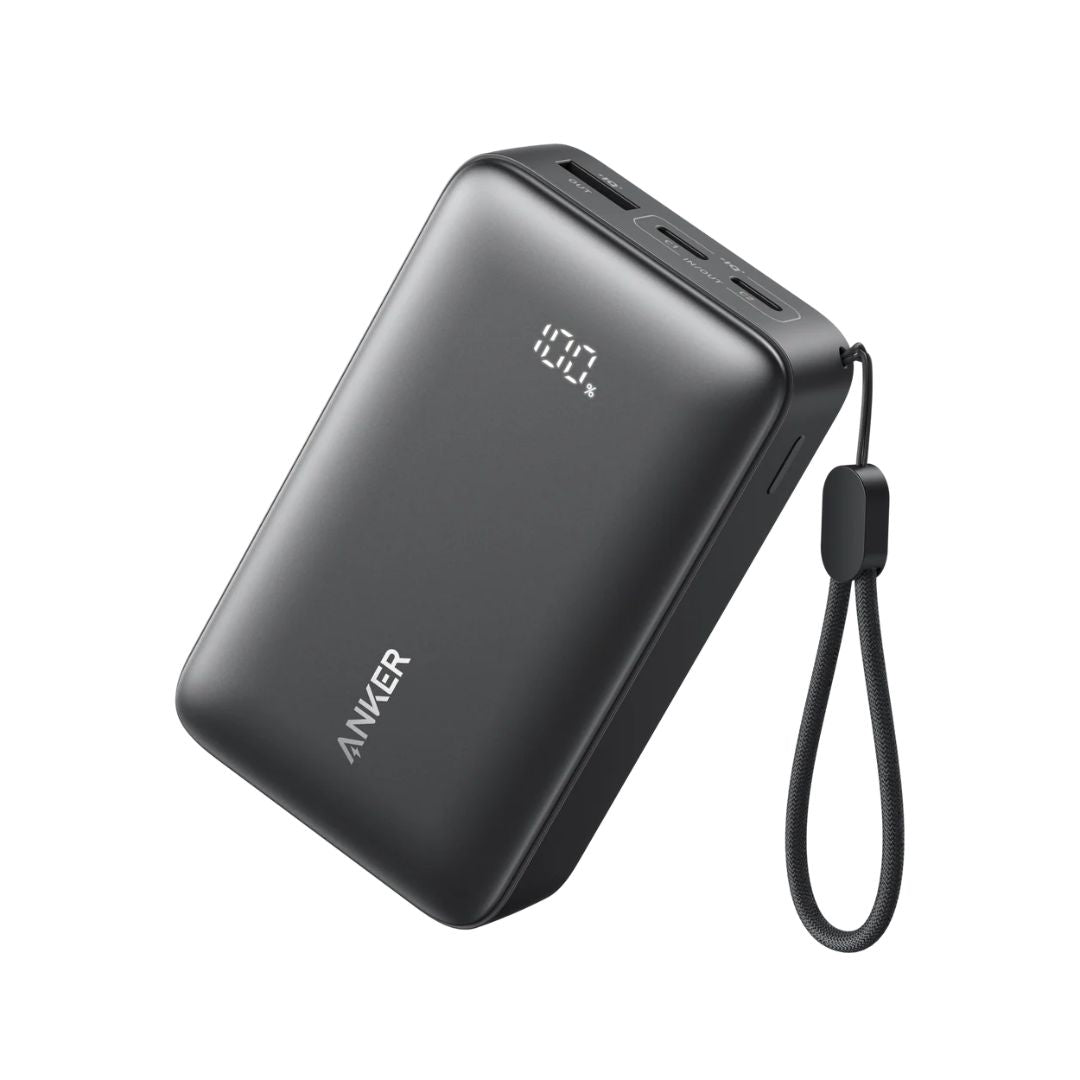 Anker Zolo 10K 30W Power Bank with Built-In USB-C Cable