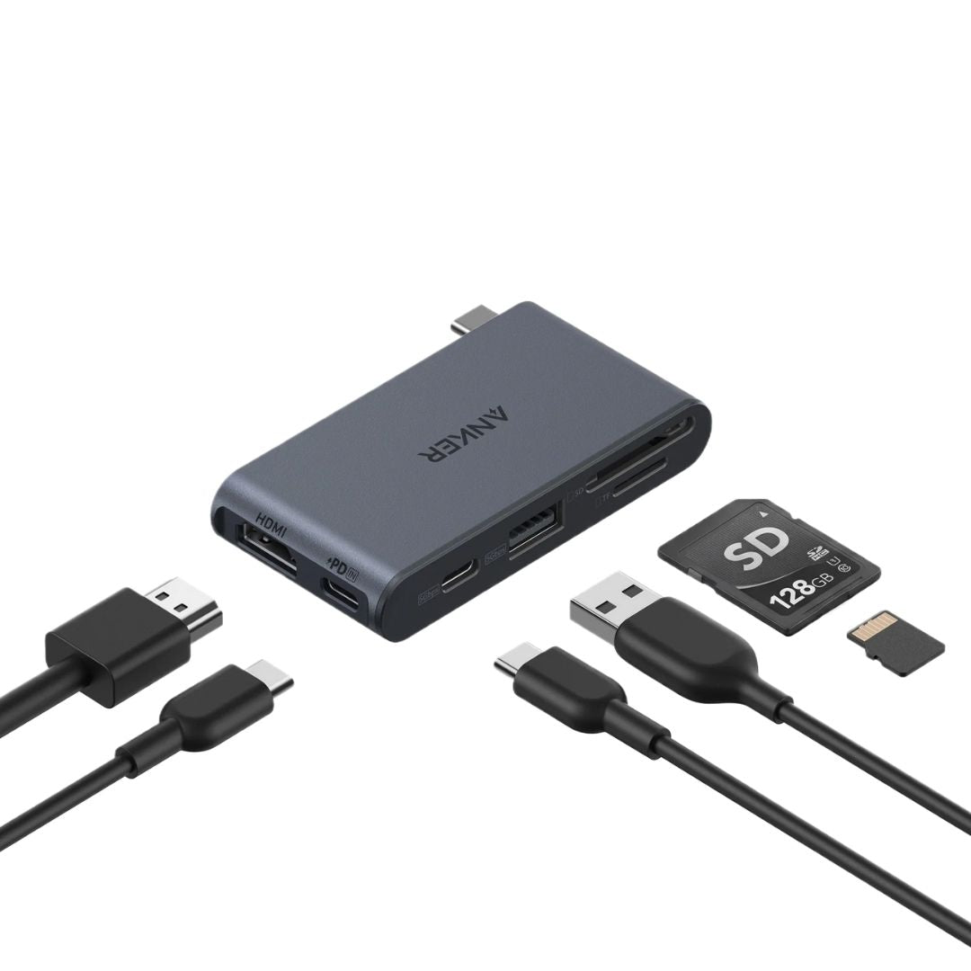 Anker Nano 6-in-1 USB-C Hub 5Gbps