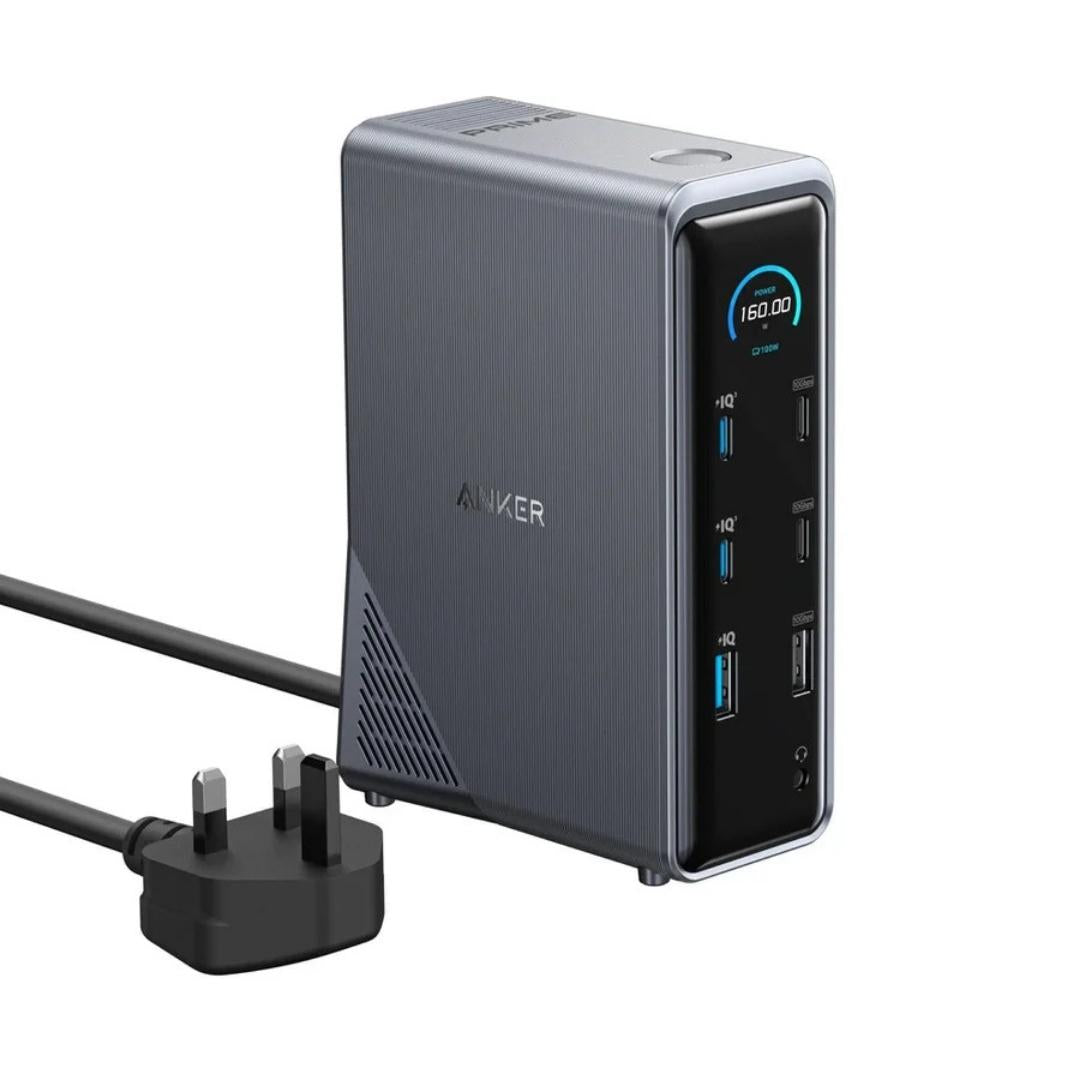 Anker Prime A83B6 14-in-1 Dual Display 160W Charging Docking Station
