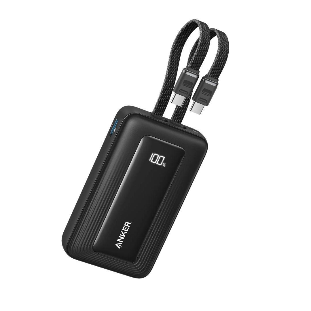 Anker Zolo A1680 10K Power Bank with Dual USB-C Cables