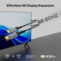 Mowsil MOCH20 USB-C to HDMI Cable 2M – 4K@60Hz