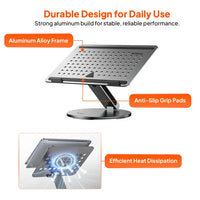 Mowsil MOLSR 360° Adjustable Laptop & Tablet Stand