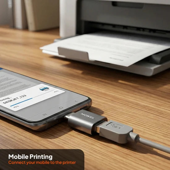 Mowsil MOCHP2 USB-C to USB 3.0 Converter – 2 Pack