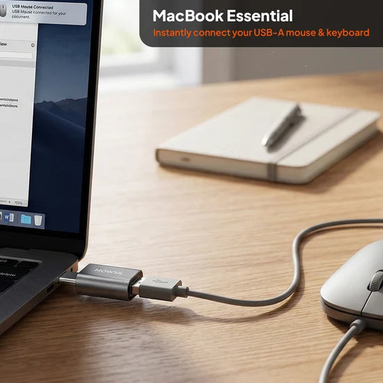 Mowsil MOCHP2 USB-C to USB 3.0 Converter – 2 Pack