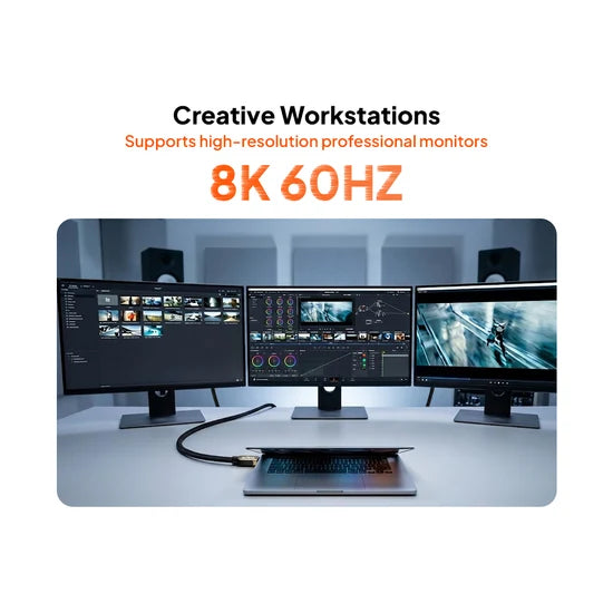 Mowsil 8K HDMI 2.1 Certified Cable – 48Gbps