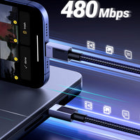 Ugreen L512 Uno 100W USB C to USB C Cable 1m