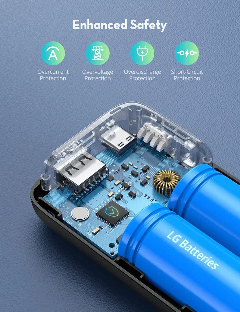 RAVPower RP-PB186 PD Pioneer 10000mAh 2-Port Power Bank